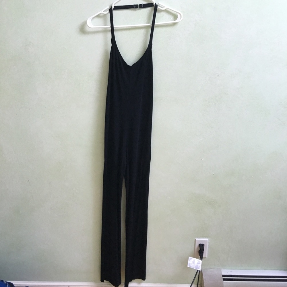 Vintage Stretchy Halter-top Bodysuit